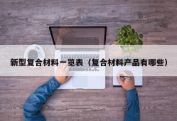 新型复合材料一览表（复合材料产品有哪些）