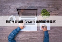 铜价格走势图（2023今日废铜价格最新）